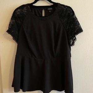 Torrid babydoll blouse